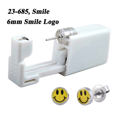 1 Unit Wegwerp Veilig Steriele Oor Piercing Unit Neus Ring Oorbel Stud Piercing Gun Piercer Tool Machine Kit stud: 23-685