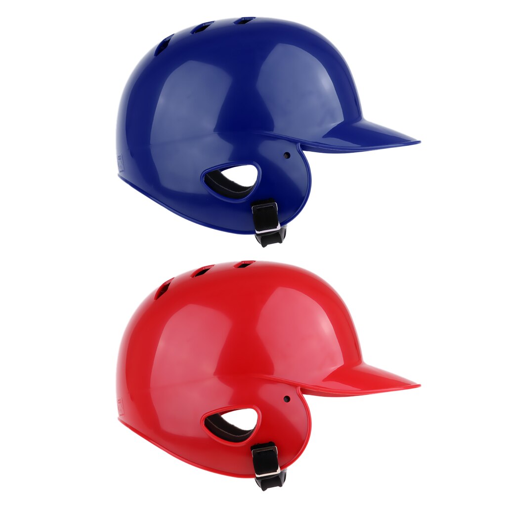 Baseball softball cather hjelm dobbelt skød batting hjelm