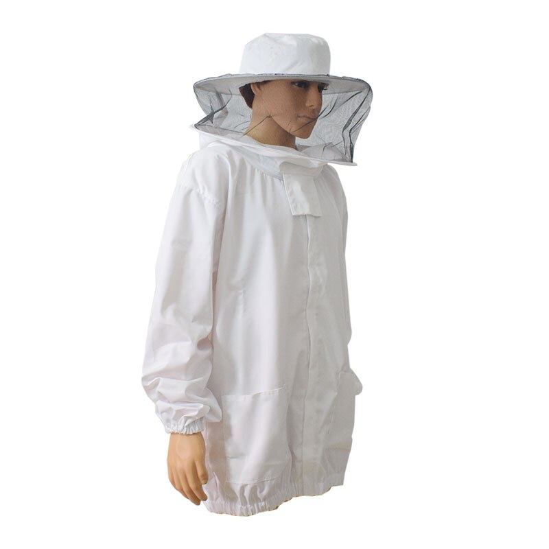 Bee Jacket Beekeeping Suit Beekeeper Jacket with Self Supporting Veil Beekeeper Jacket Protective Clothing Anti Bee