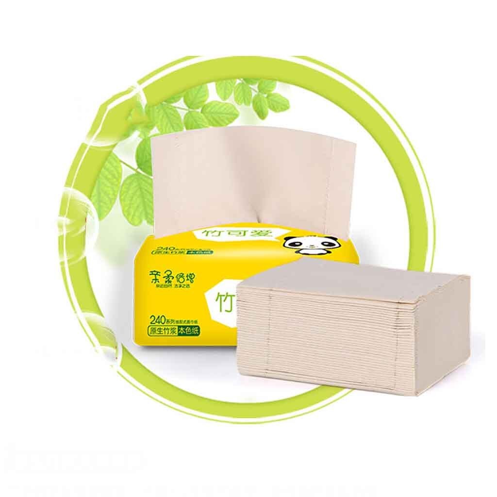 5pcs Natural toilet paper household affordable Paper Print Interesting Toilet Paper Table Kitchen Paper Paper Towel Multi-Fold