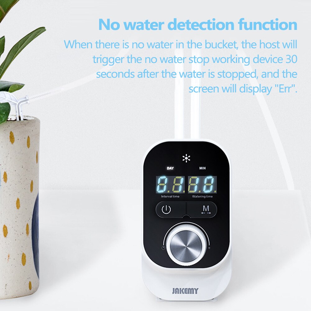 Automatic Watering Device Home Household Timing Function Intelligent Timing Watering Planter System for Office Balcony Flower
