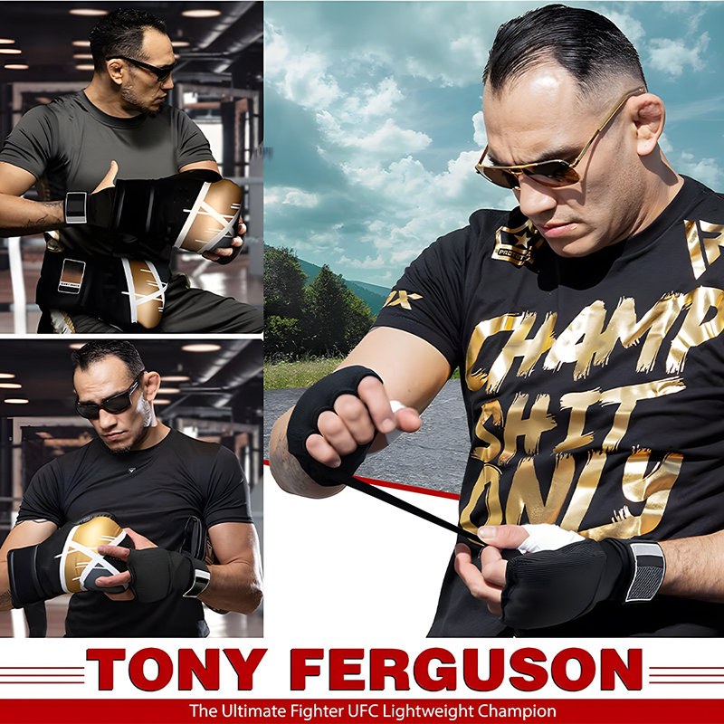 Boksen Hand Wrap Binnenhandschoenen Half Vinger Gel Bokshandschoen voor Muay Thai MMA Kickboksen Vechtsporten Ponsen Snelheidszak Training