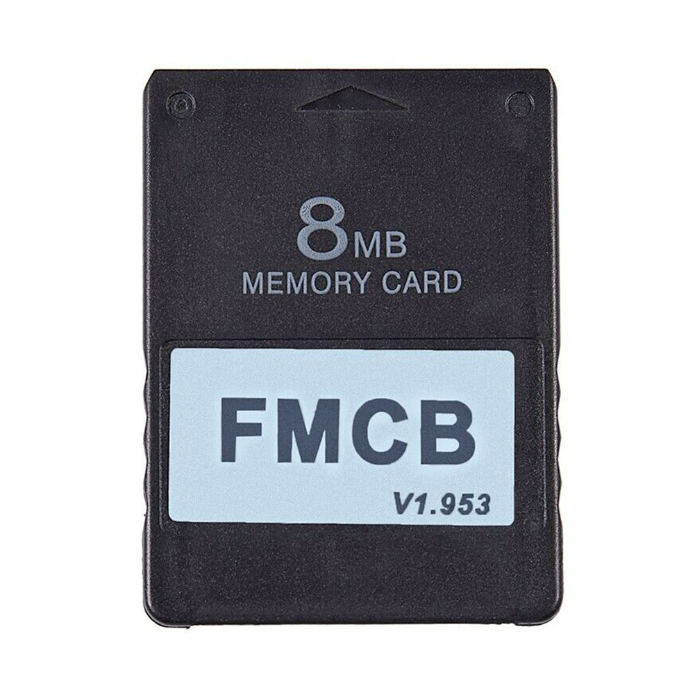 100% Originele Fmcb Gratis Mcboot Kaart V1.953 Voor Sony PS2 Playstation2 Ps 2 Console 8Mb/16Mb/32Mb/64Mb Geheugenkaart Opl Mc Boot: 8MB