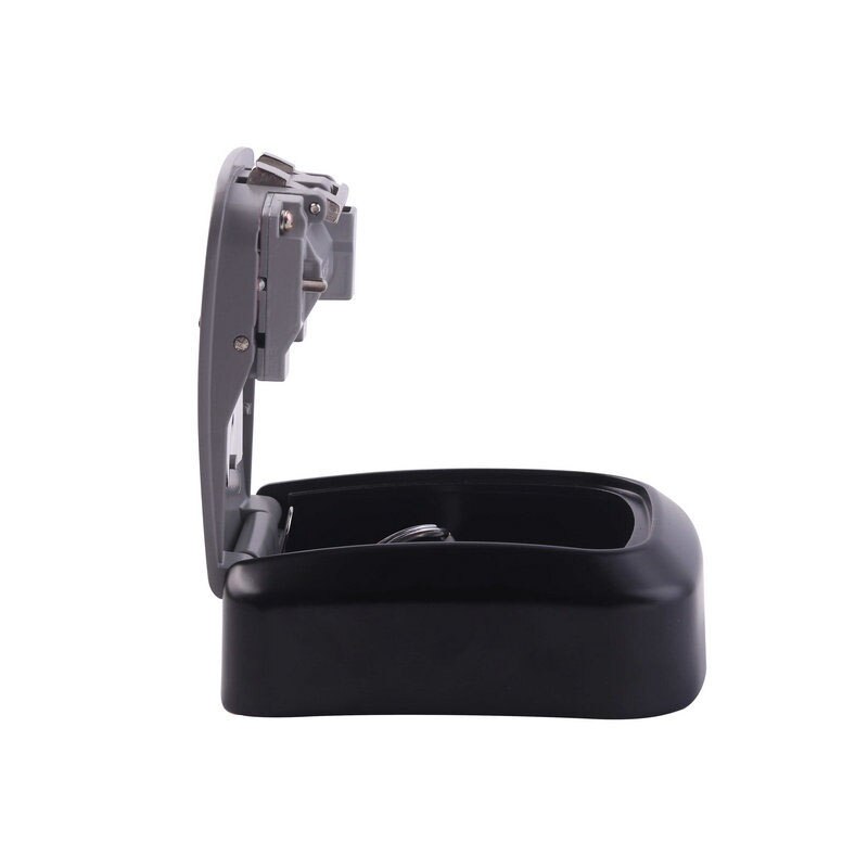 Wall Mount Key Storage Box Organizer Security Keyed Door Lock with 4 Digit Combination Password Zinc Alloy Secret Safe Lock Box