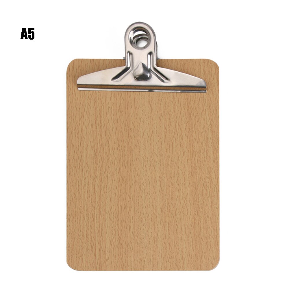 Metal dorado hoja de escritura menú archivador con Clip carpeta de almacenamiento para oficina restaurante Hotel hogar material de papelería de oficina comercial: A5