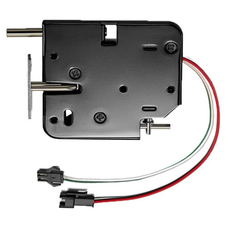 12V 2A Intelligent Electronic Control Electromagnetic Lock, Locker Express Cabinet Lock, Access Control System Cabinet