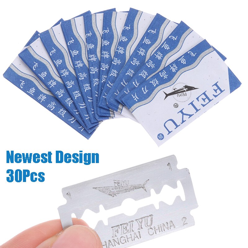 Manual Shaver Straight Edge Stainless Steel Barber Sharp Razor Folding Shaving Shave Beard Cutter holder with blade: B-Newest Design