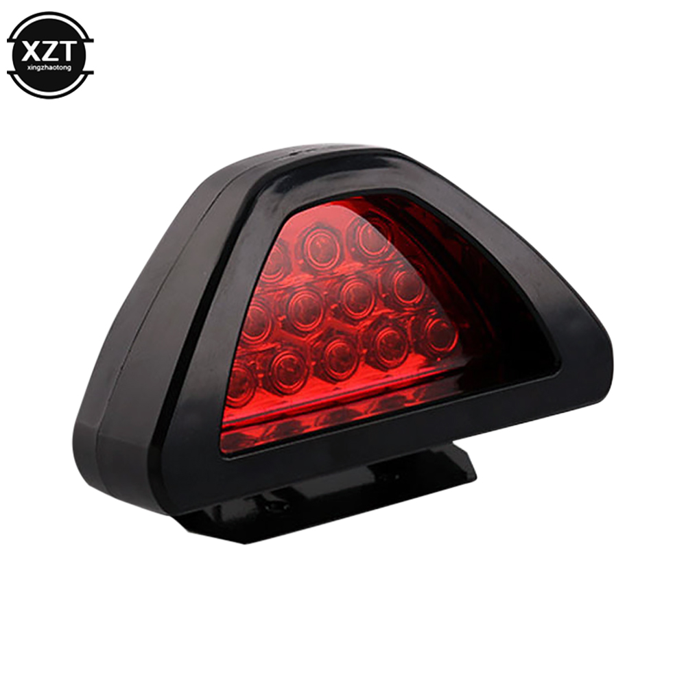 Universelle bremslichter f1 style drl rot 12 led hecks topp bremsleuchte drittes bremsstopp sicherheits leuchte licht auto led signallampe