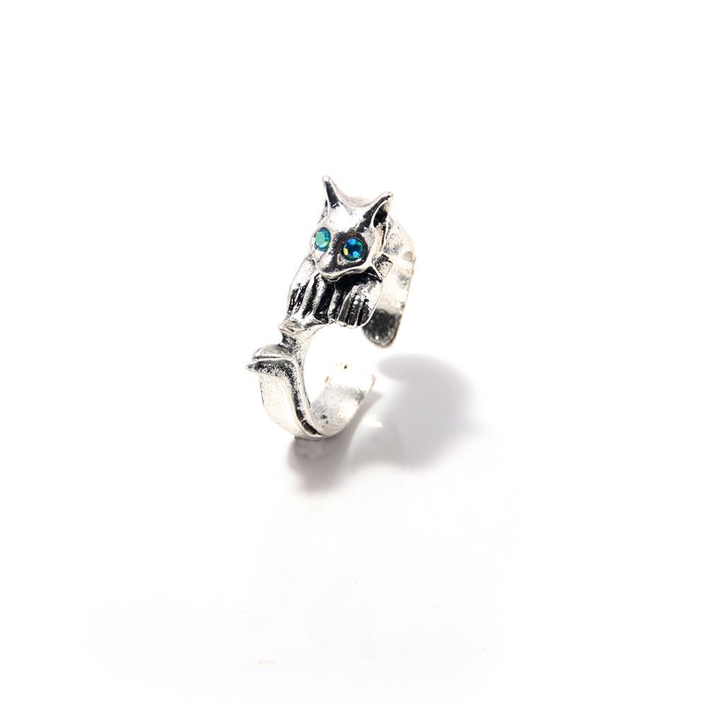 Game Dark Souls Ring Black Red Sapphire Vintage Style Ring Adjustable Metal Rings For Women Men Cosplay Jewelry Accessories: Orange