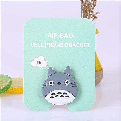 Support de téléphone portable universel pour chaton, support télescopique pour téléphone portable avec airbag de dessin animé, support de téléphone portable pour iphone  x 7: 15