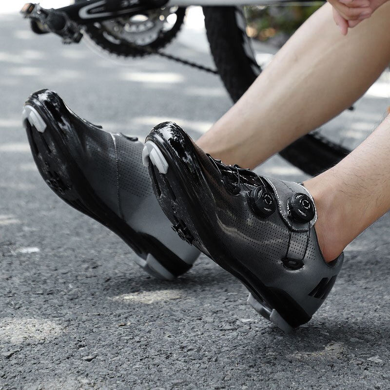 Men Sneakers Youth Road Bicycle Cycling Shoes Self-Locking Triathlon Men Red Bike Bicycle Road Bike Shoes