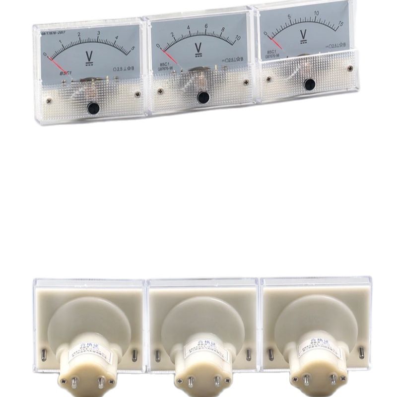 85c1-V Tafel Gleichstrom Spannung Volt Analog Messgerät Voltmeter 5V-1000V 85 c1 Spannungs messer Voltmeter