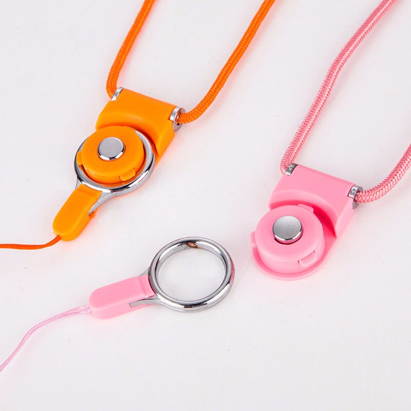 Mobile phone neck lanyard, used for removable key multifunction belt, used for ID card key ring holder 9 color mobile phone belt