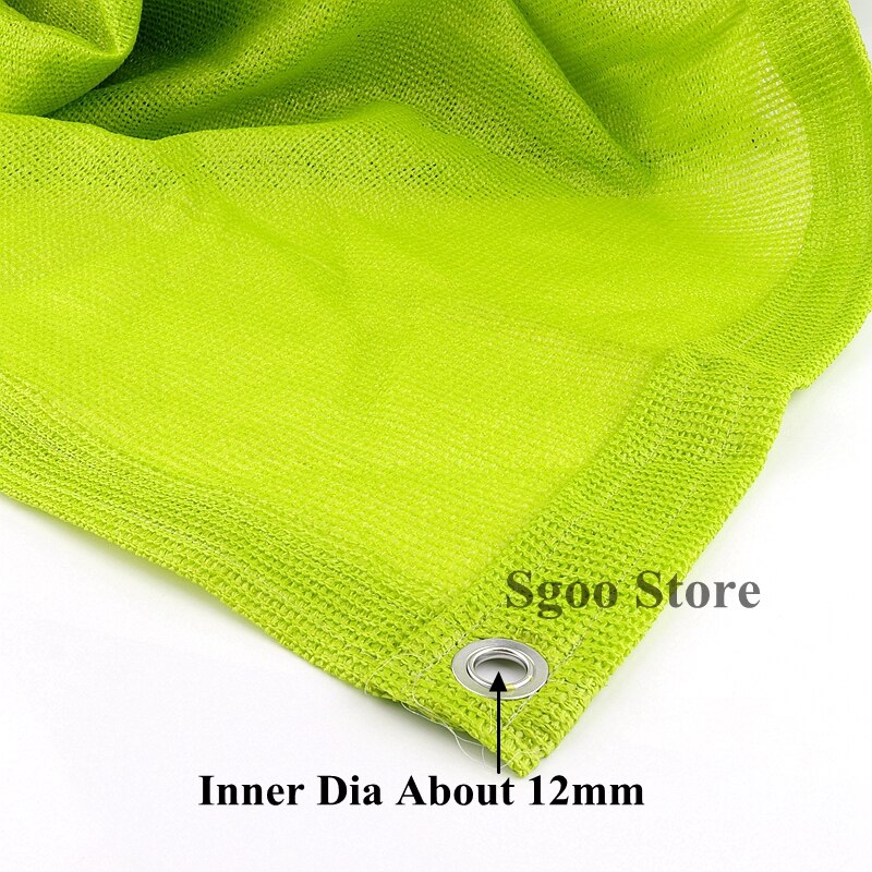 0.8X5/1.7x3m HDPE Anti-UV Emerald Green Sunshade Net Balcony Succulent Plant Ventilation Sun Shading Net Courtyard Shade Cooling