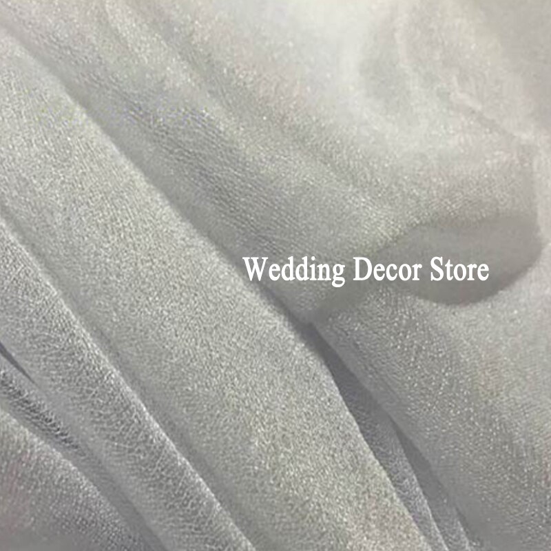 Tulle Sheer Swag Fabric Wedding Drapes Backdrop Curtain Stand Arch Drapery Stair Railing Decoration Photo Booth Background Panel