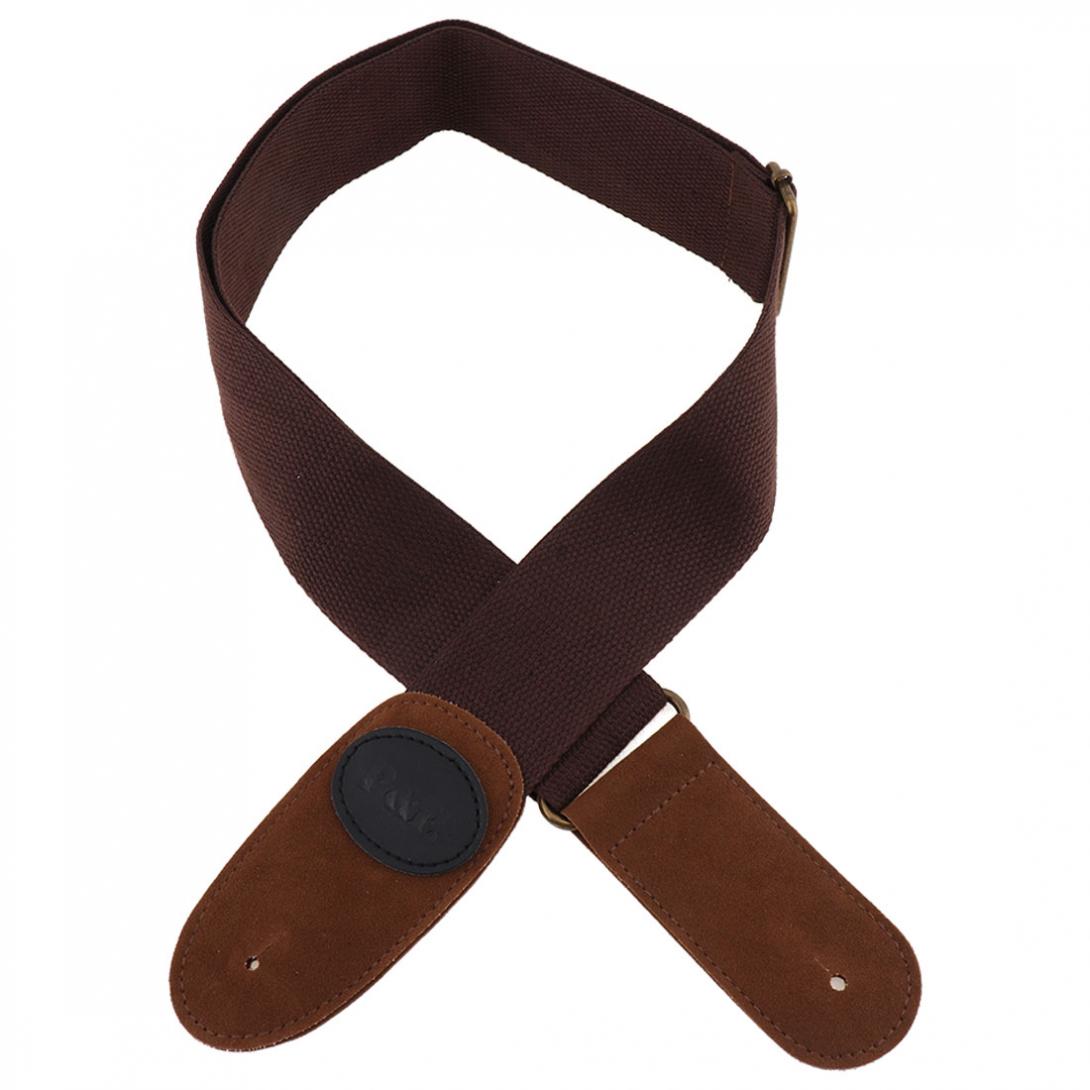 Verstelbare Puur Katoen Gitaarband Voor Akoestische Elektrische Basgitaar 3 Kleuren Optionele