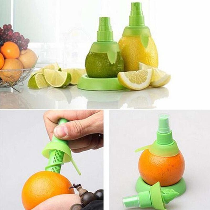 3piece set kitchen gadgets fruit and vegetable tools manual fruit juice sprayer lemon juicer juicer citrus lemon orange