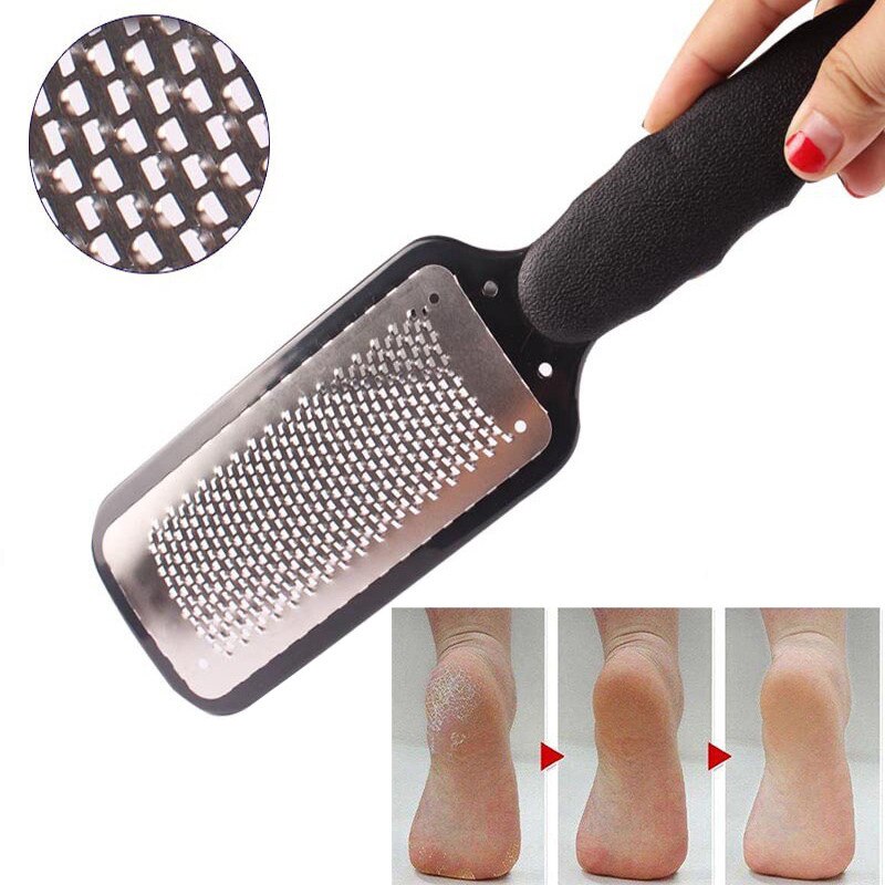 Stainless Steel Wear-resisting Callus Remover Foot File Scraper Portable Multifunctional Foot File Foot Care Tools For Home #YJ: Default Title
