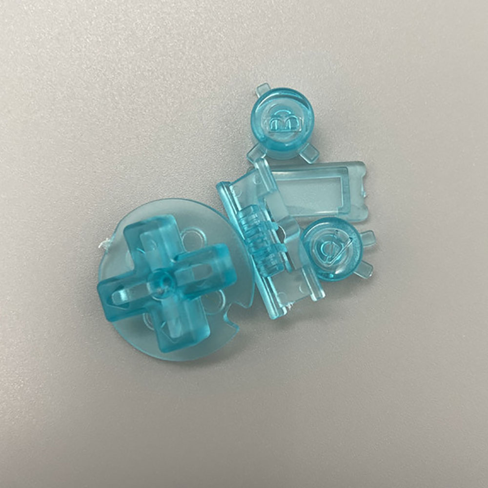 JCD 1set For Gameboy Color GBC Button A B D-pad Direction Operation Key Replacement Parts: PURPLE