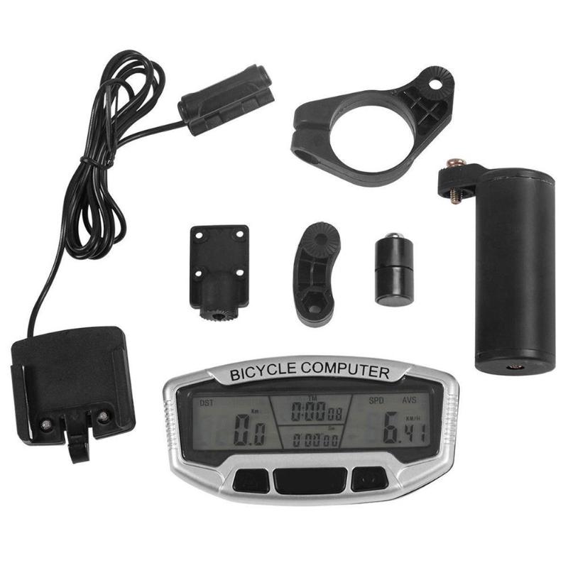 Bike Cycling Speedo Speedometer Digital LCD Backlight Bicycle Odometer Bicycle Cycle Computer Bike Speedo Speedometer Bisiklet