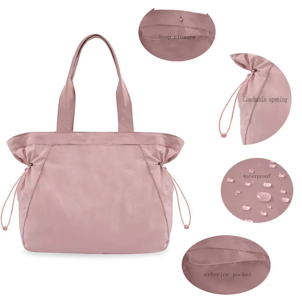 Bolso de mano para Yoga con capacidad para mujer, bolso de hombro sencillo a la , almacenamiento de 18L, accesorios para equipos de motocicleta, 2025