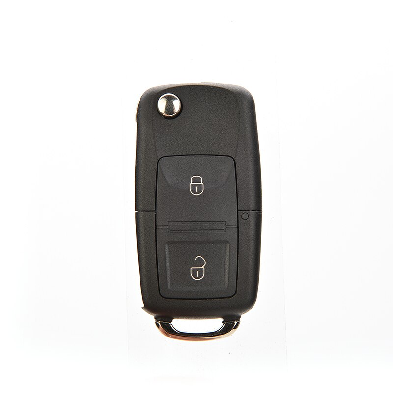 Remote Flip Folding Car Key Shell Replacement Car Key Case Cover For Car Bora Uncut Blade Keyless 2 Buttons