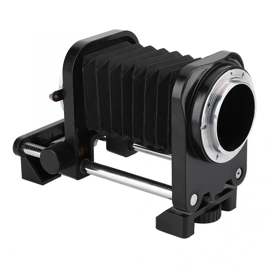 Estudio fotográfico Macro extensión fuelle tubo para Nikon Canon EOS Sony DSLR cámaras fotografía acessorios Macro abajo: For Nikon