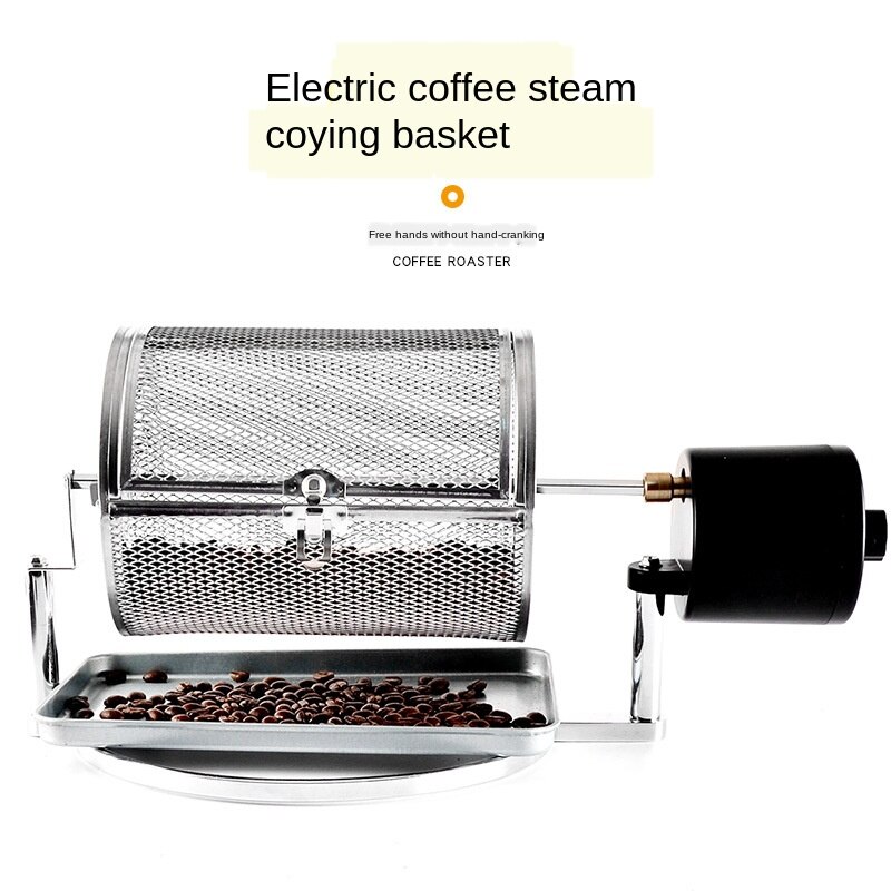 Kaffebønner rister husholdning elektrisk bagemaskine åben flamme kaffe rister nødder rå bønner bagning