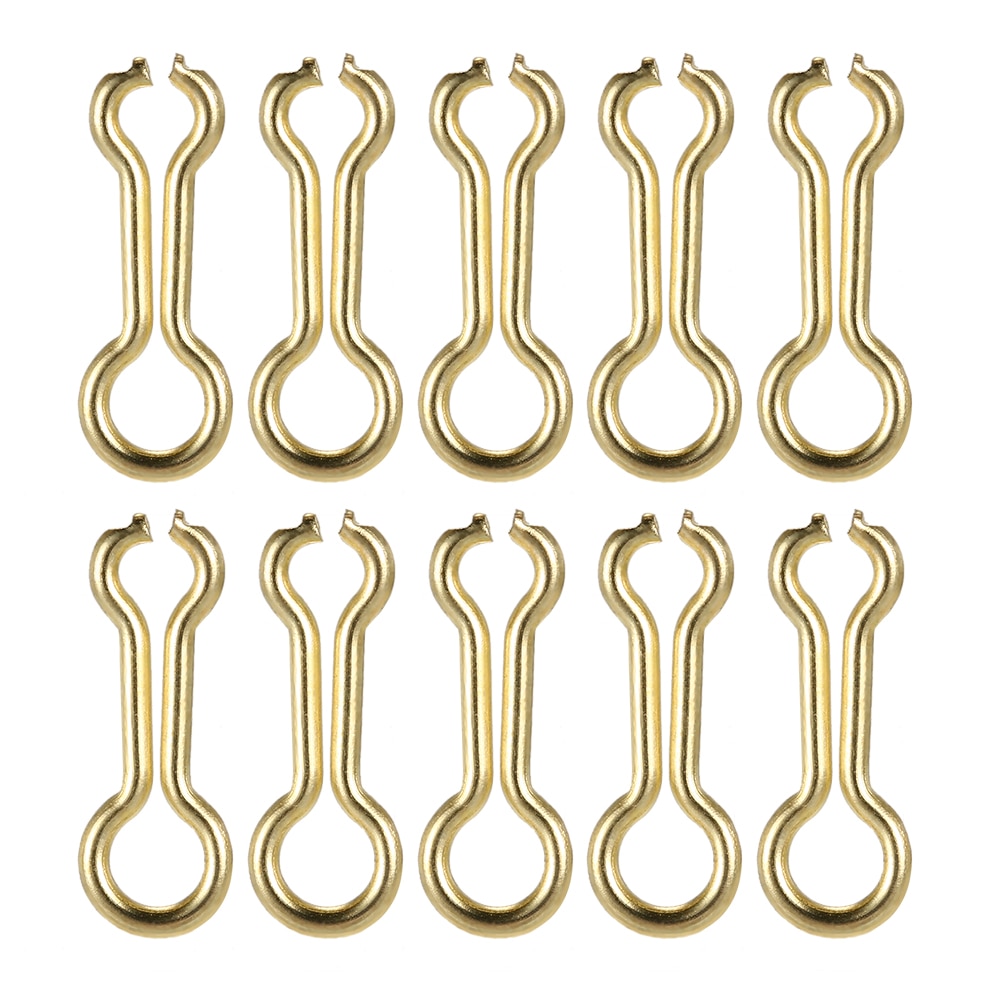 Wire Loop Eyelets 200 PCS Carp Fishing Wire Eyes Sinker Eyelets Lead... – Grandado