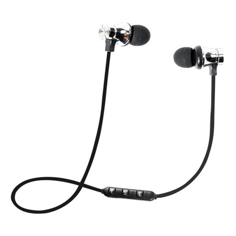 Wireless Bluetooth Headset, Magnetic In-Ear Stereo Headset, Neck-Mounted Headset