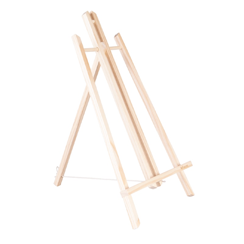 Wood Easel Exhibition Display Shelf Holder Studio Painting Stand Table Easel for Painting Craft Art Supplies