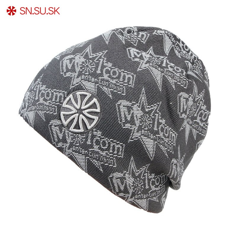 Sn.su.sk menn polar fleece caps dame varme vinter ski luer strikking skating caps for kvinne turtleneck luer snowboard lue 5270