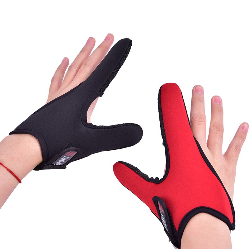 Guantes de pesca de un solo dedo para pescador, guantes de pesca protectores de un solo dedo para pesca con piedra de hielo marino, guantes antideslizantes de fundición para Surfcasting