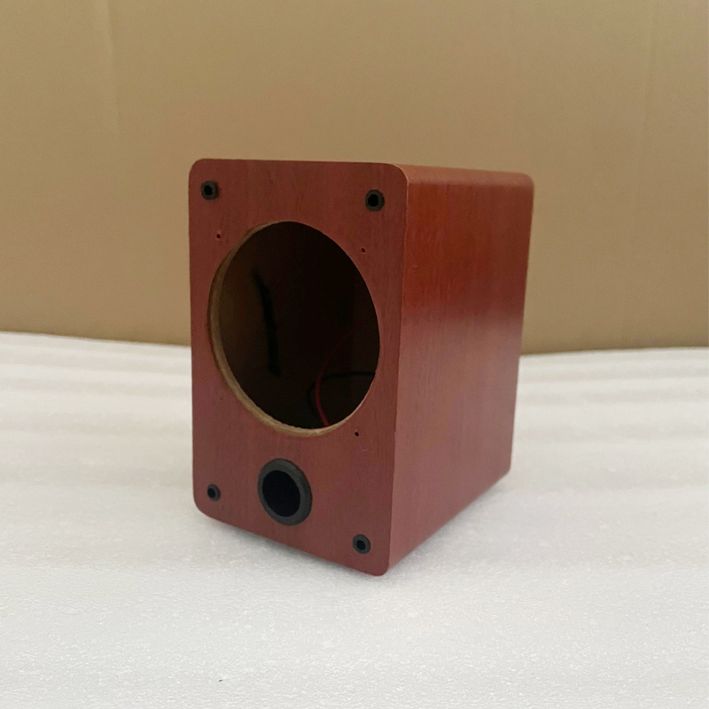 Lautsprecher Leere Hülse Kasten 3 Zoll Platz Verstärker Lautsprecher fallen Diy Audio- Kleine HIFI Audio- Holz Auto Lautsprecher Chassis Haus 1 stücke: Rose verrotten