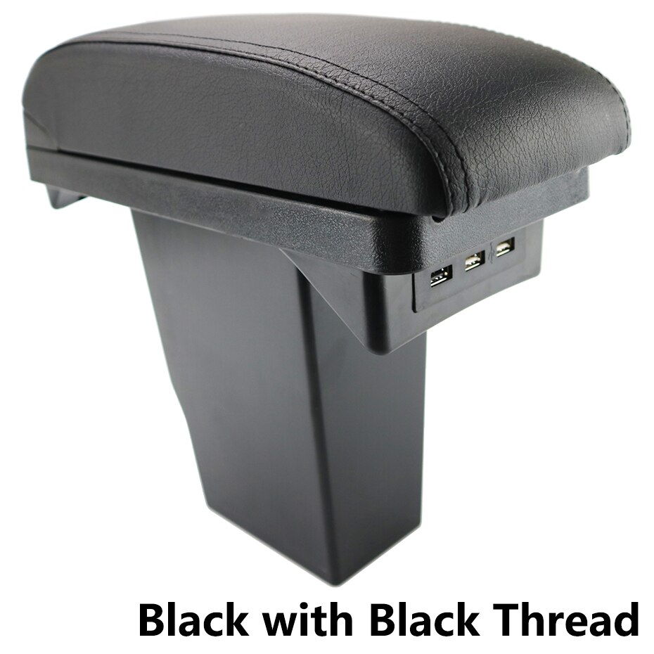 Konsole Für Peugeot Neue Lagerung Kasten Center Arm Rest Modifikation: Schwarz Faden