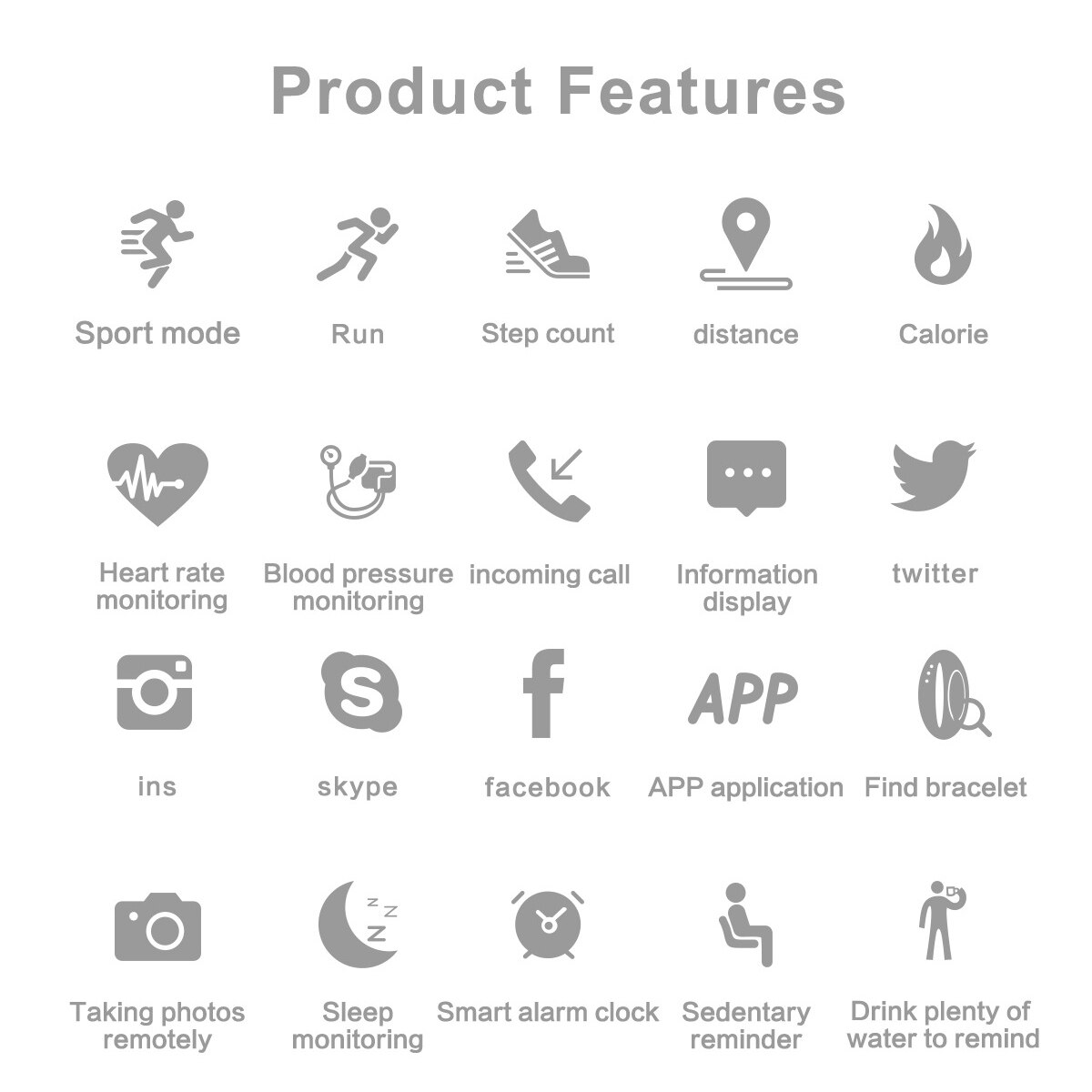 Smart Band Fitness Bracelet Measurement Of Pressure And Pulse Smartband M4 Health Wristband Fitness Tracker Watch