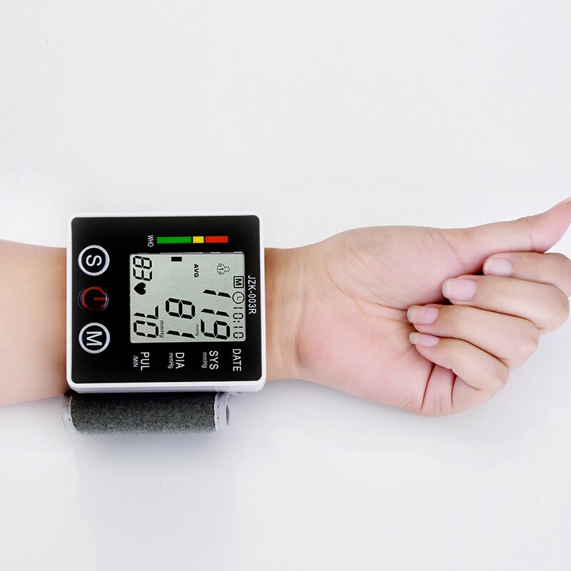 Automatische Digitale Bloeddrukmeter Pulse Pols Meter Tonometer Pulsometro Manchet Bloeddrukmeter Gezondheidszorg Monitoren 003R