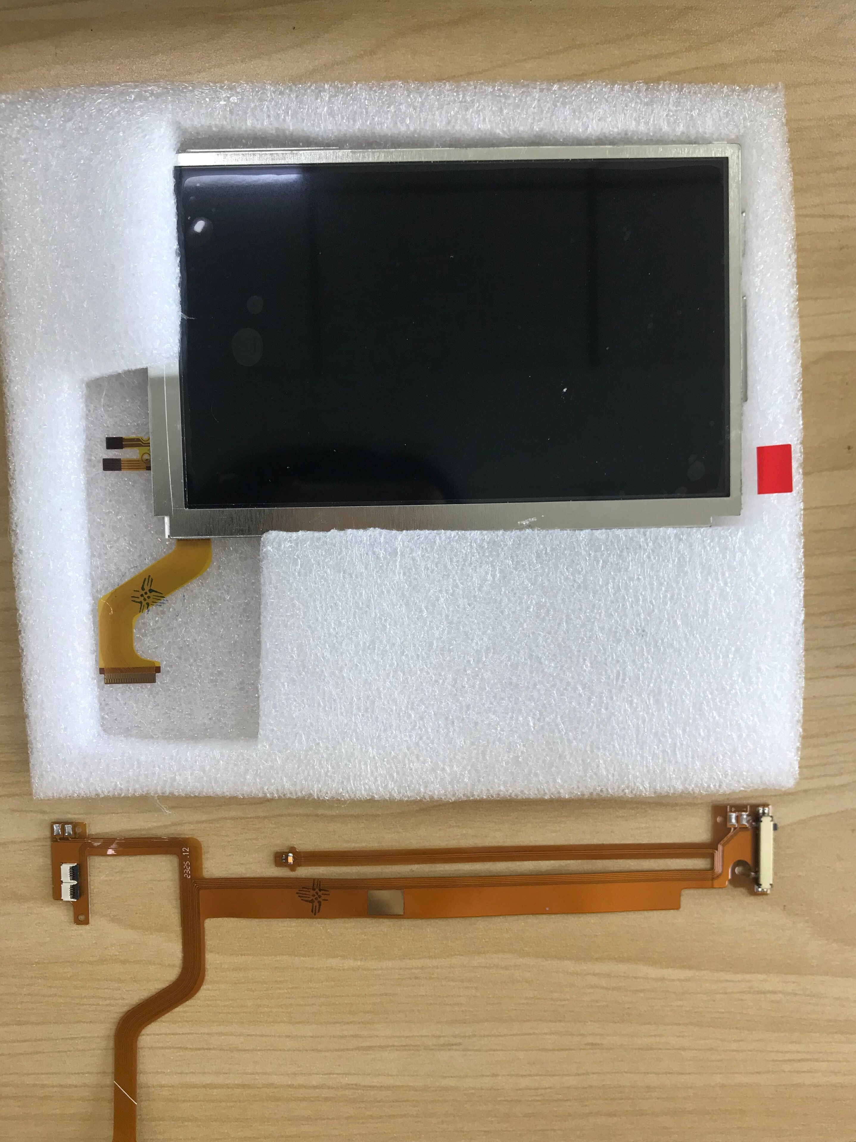 Original novo top screen display lcd superior + controle de Volume do Altifalante cabo para 3DS XL 3DSXL LL para 3 para 3 3DSLL