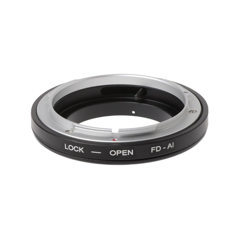 Anillo adaptador de montura FD-AI para objetivo Canon FD a Nikon F D7100/ D600/ D3200/ D800