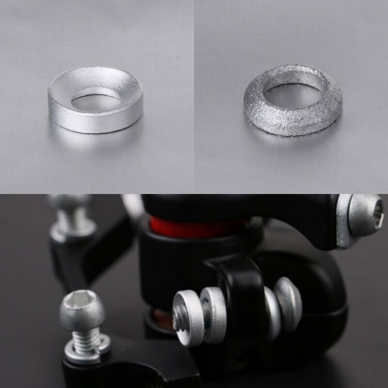 2 pièces vélo étrier de frein entretoise Joint rondelle aluminium VTT accessoire