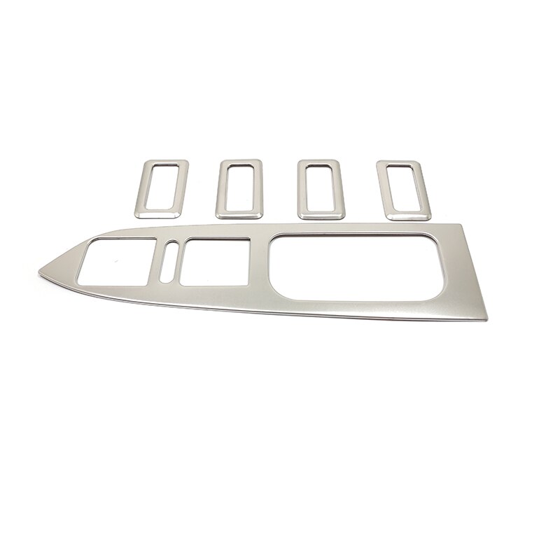 De acero inoxidable para VW Volkswagen Touran 2005-13 14 coche apoyabrazos puerta interior protector de cuencos moldura de cubierta de Marco ACCESORIOS 4 Uds
