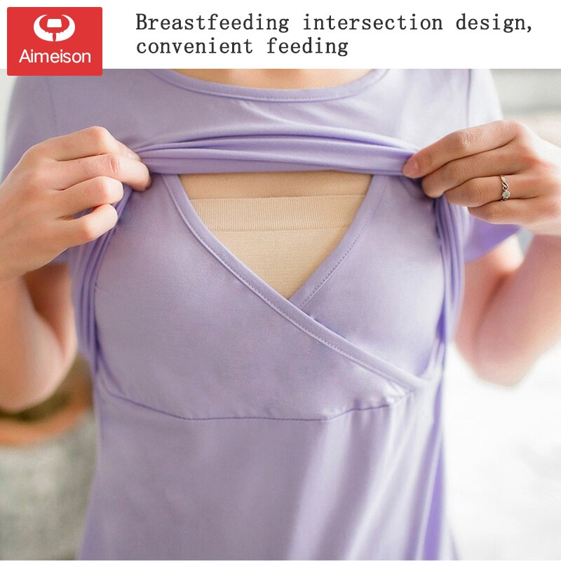 Borstvoeding Tops Uit Mode Herfst Lange Mouwen T-Shirts Voeden Kleren Herfst En Winter Dieptepunt Shirt Herfst Kleding