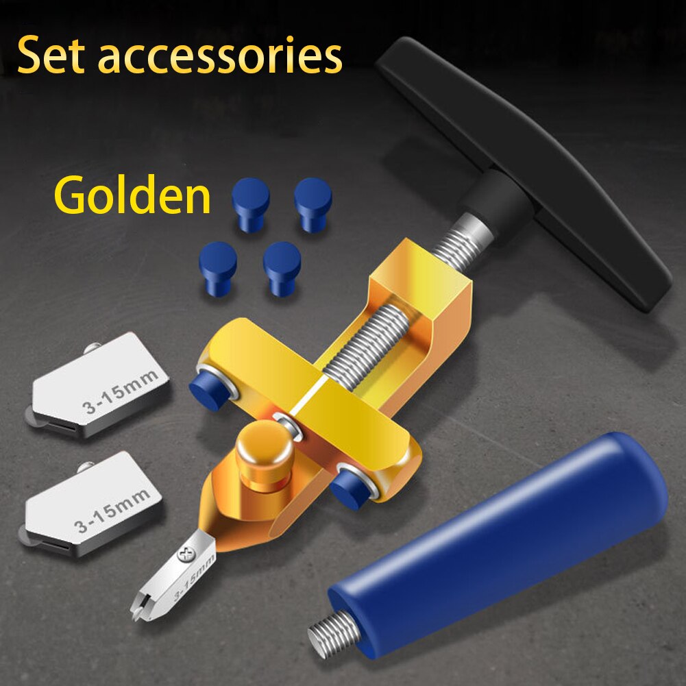 2 in 1 Glass Ceramic Tile Cutter With Knife Wheel Diamond Roller Glass Cutter Cutting Machine Opener Breaker Tools