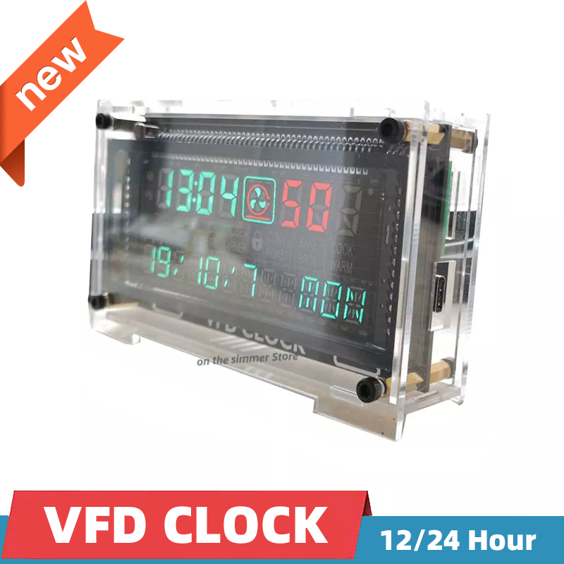Vfd Scherm Vfd Klok Vacuum Fluorescent Display Elektronische Klok Super Kosteneffectieve Prachtige