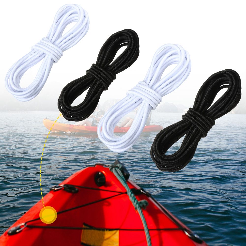 Accessories Surfboard Dinghy Boat Stainless Steel Round Ring Pad Deck Rigging Sup PVC Patch D Ring Elastic Bungee Rope