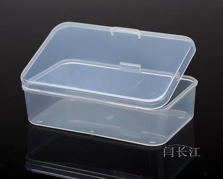 Plastic Rectangular Plastic Box Small Box Hardware Parts Box Digital Products Accessories With Cover 550