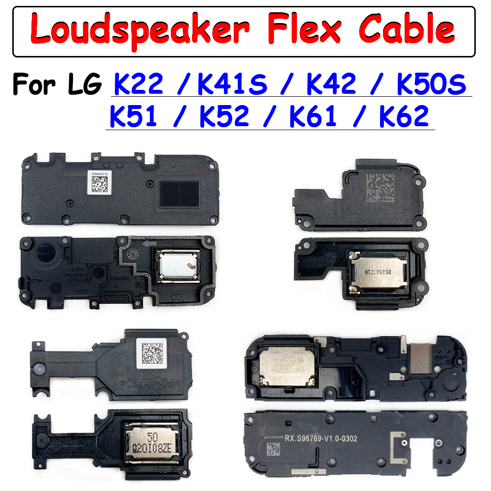 Original alto-falante para lg k22 k41s k42 k50s k51 k52 k61 k62 altifalante som campainha substituição cabo flexível fita