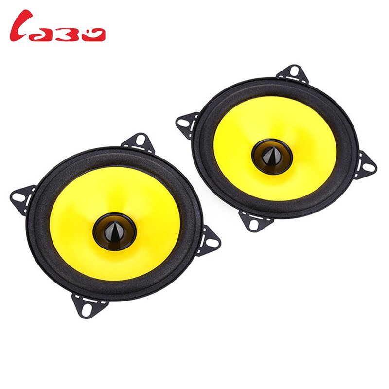 2pcs LABO LB-PS1401D 4" Vehicle Loudspeaker Automobile Automotive Car HiFi Full Range Bubble Gum Edge Speaker 88dB Sensitivity