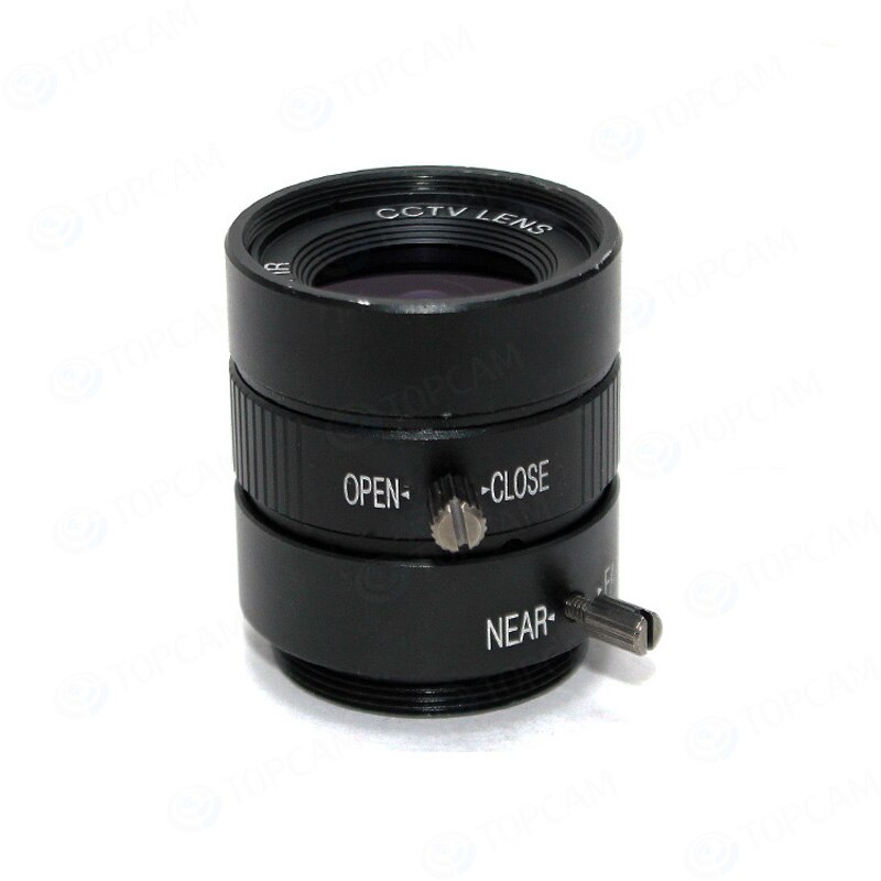 3MP HD 8mm lens Manual 1/2 Iris C Mount CCTV Camera Lens for HD Camera ip camera