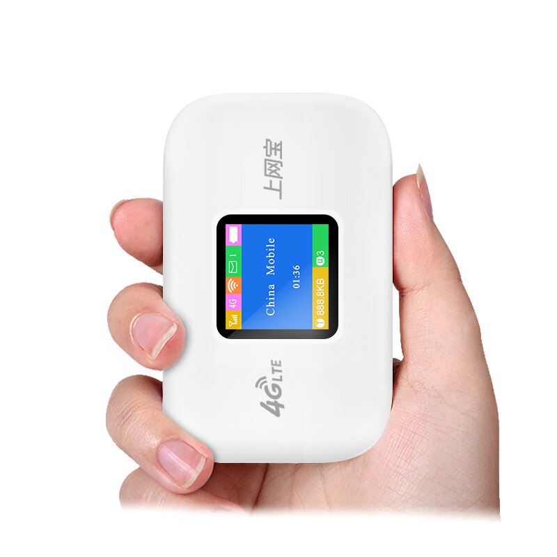 4G Wifi Router Mini Router 3G 4G Lte Draadloze Draagbare Pocket Wi-fi Mobiele Hotspot Auto Wifi router Met Sim Card Slot